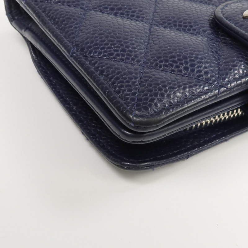 CHANEL 牛皮皮革Bifold Wallet錢包-15