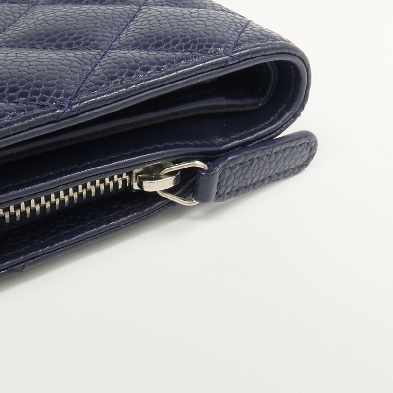 CHANEL 牛皮皮革Bifold Wallet錢包-17
