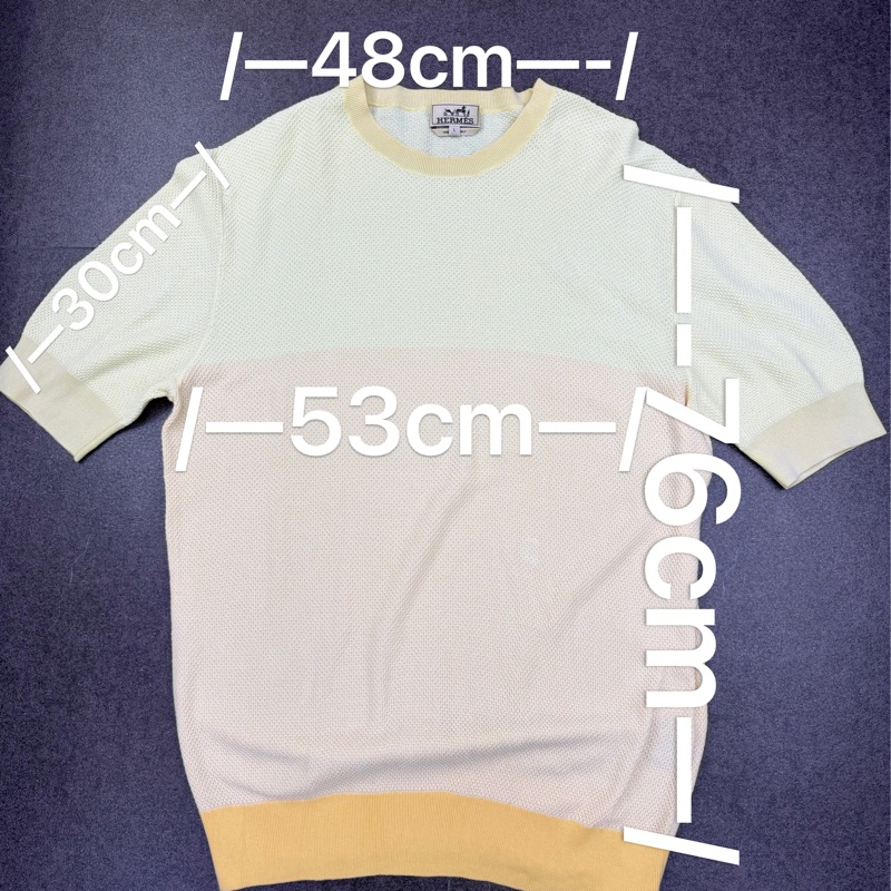 Hermes 男裝T 恤-4