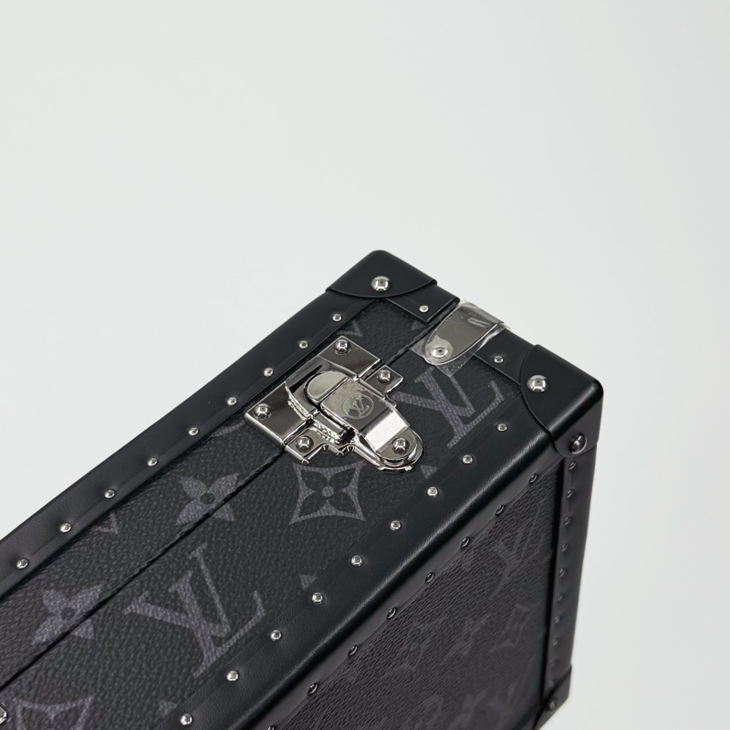 Louis Vuitton Monogram Eclipse Clutch Box 手拿/肩/斜背包-7