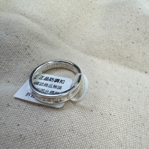 蒂芬妮 純銀戒指 超甜售