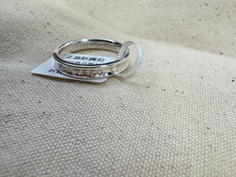 蒂芬妮 純銀戒指 超甜售-1