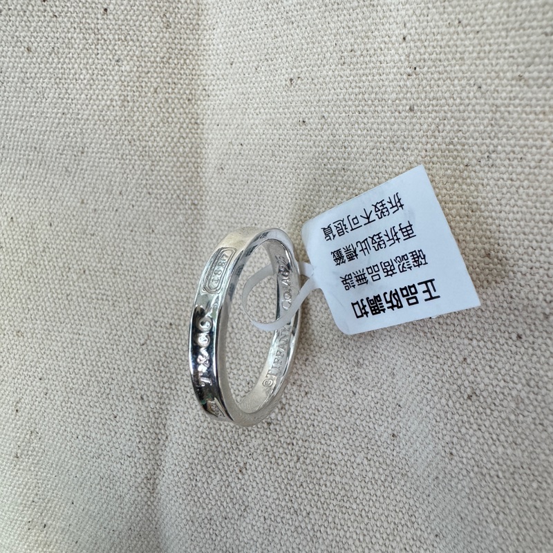 蒂芬妮 純銀戒指 超甜售-3