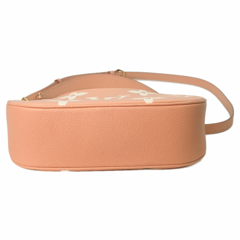 路易威登 M46301 雙色 Empreinte Rose Trianon Crème Bagatelle NM 單肩包 RFID (IC)-4