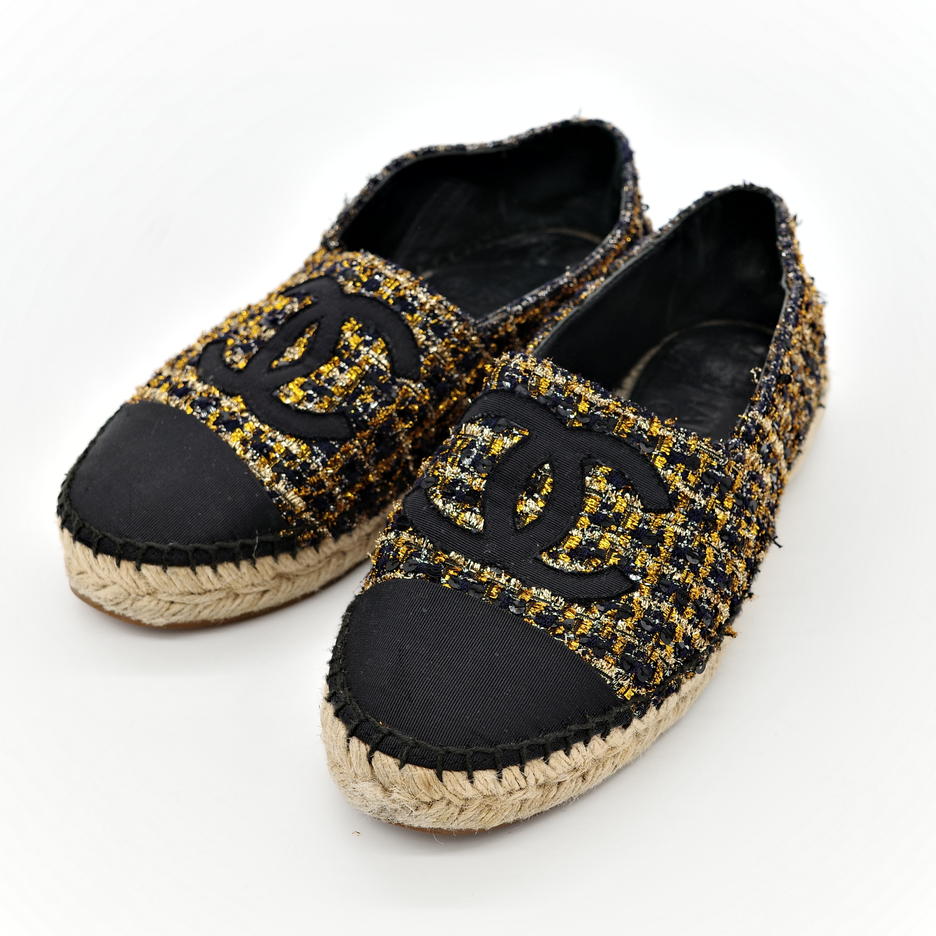 chanel 編織鉛筆鞋-1