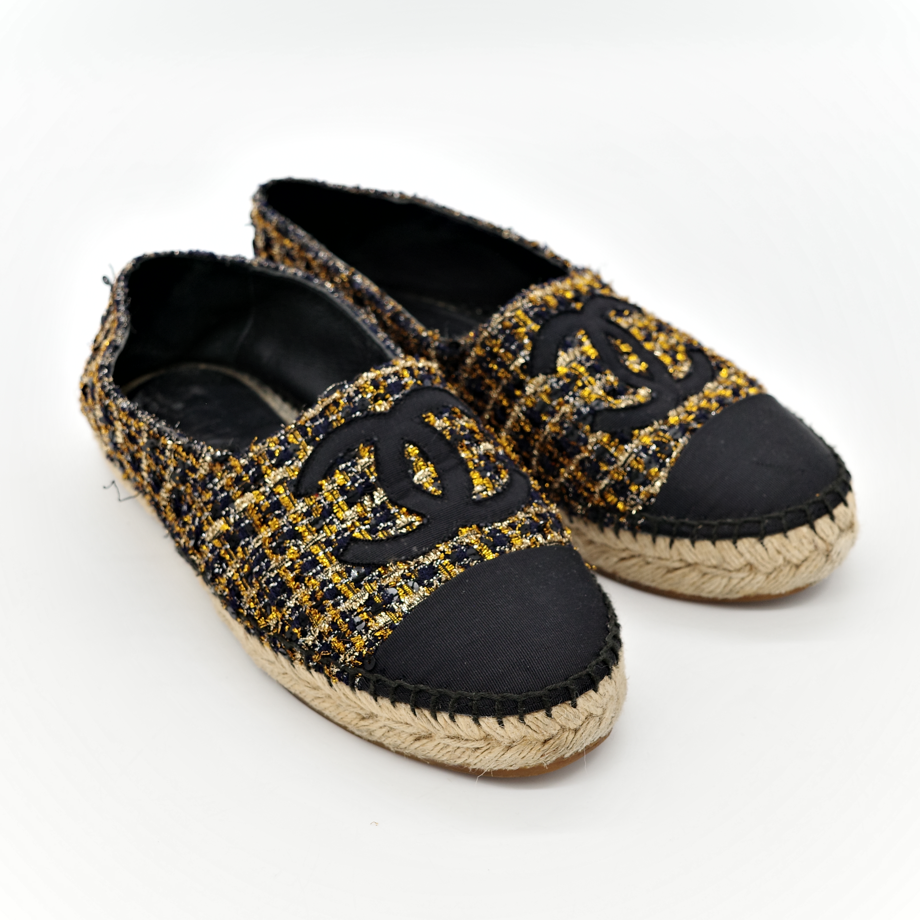 chanel 編織鉛筆鞋-3