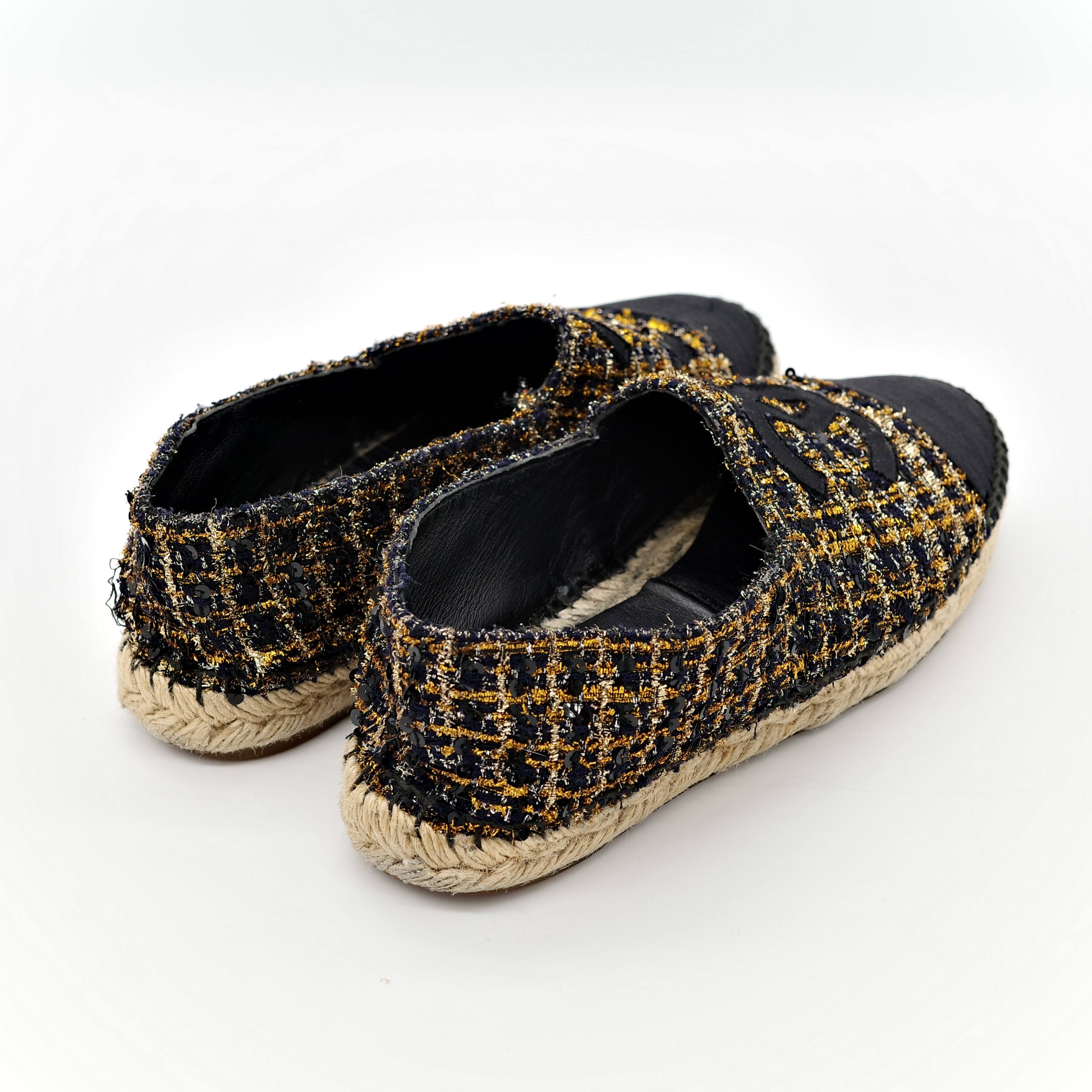 chanel 編織鉛筆鞋-5