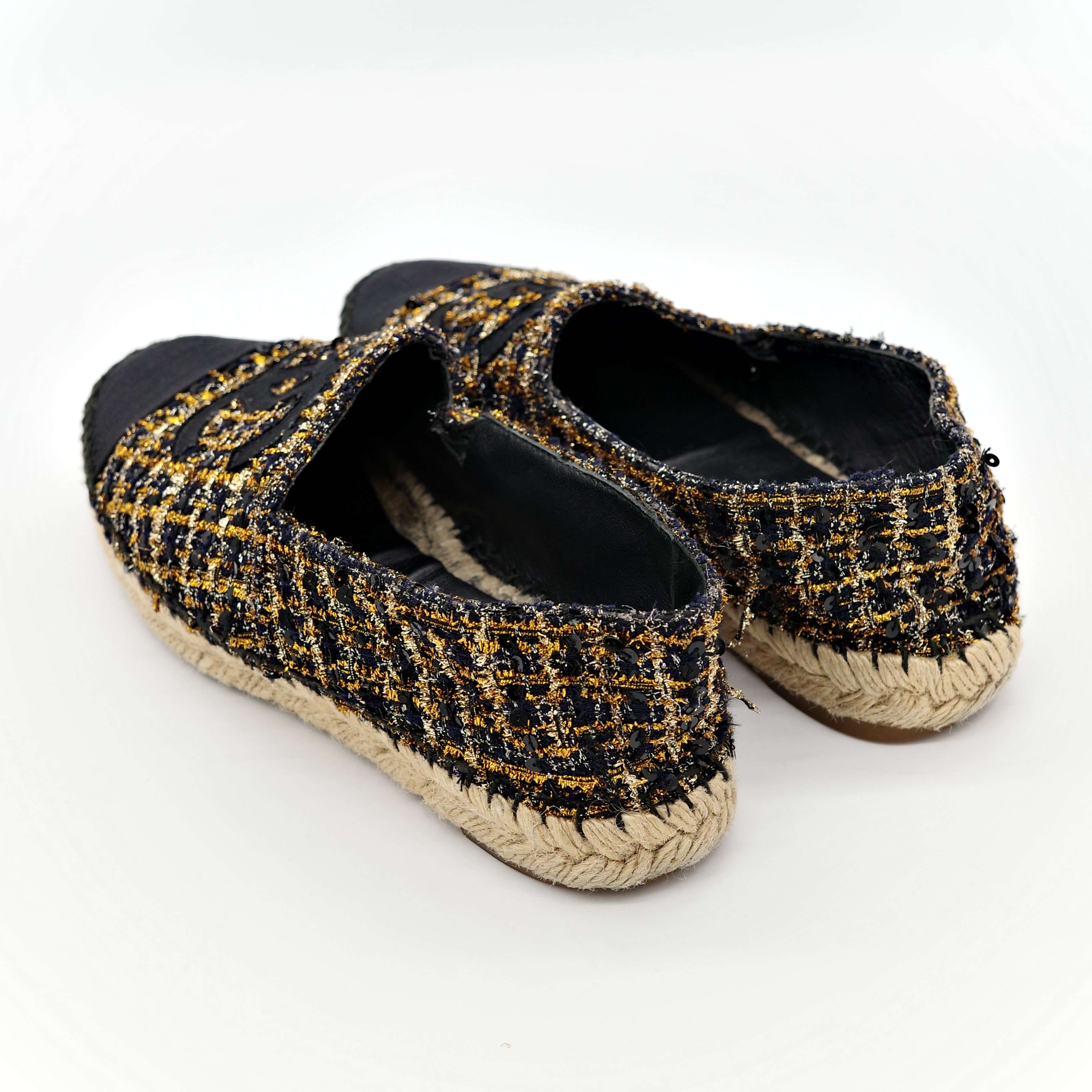 chanel 編織鉛筆鞋-7