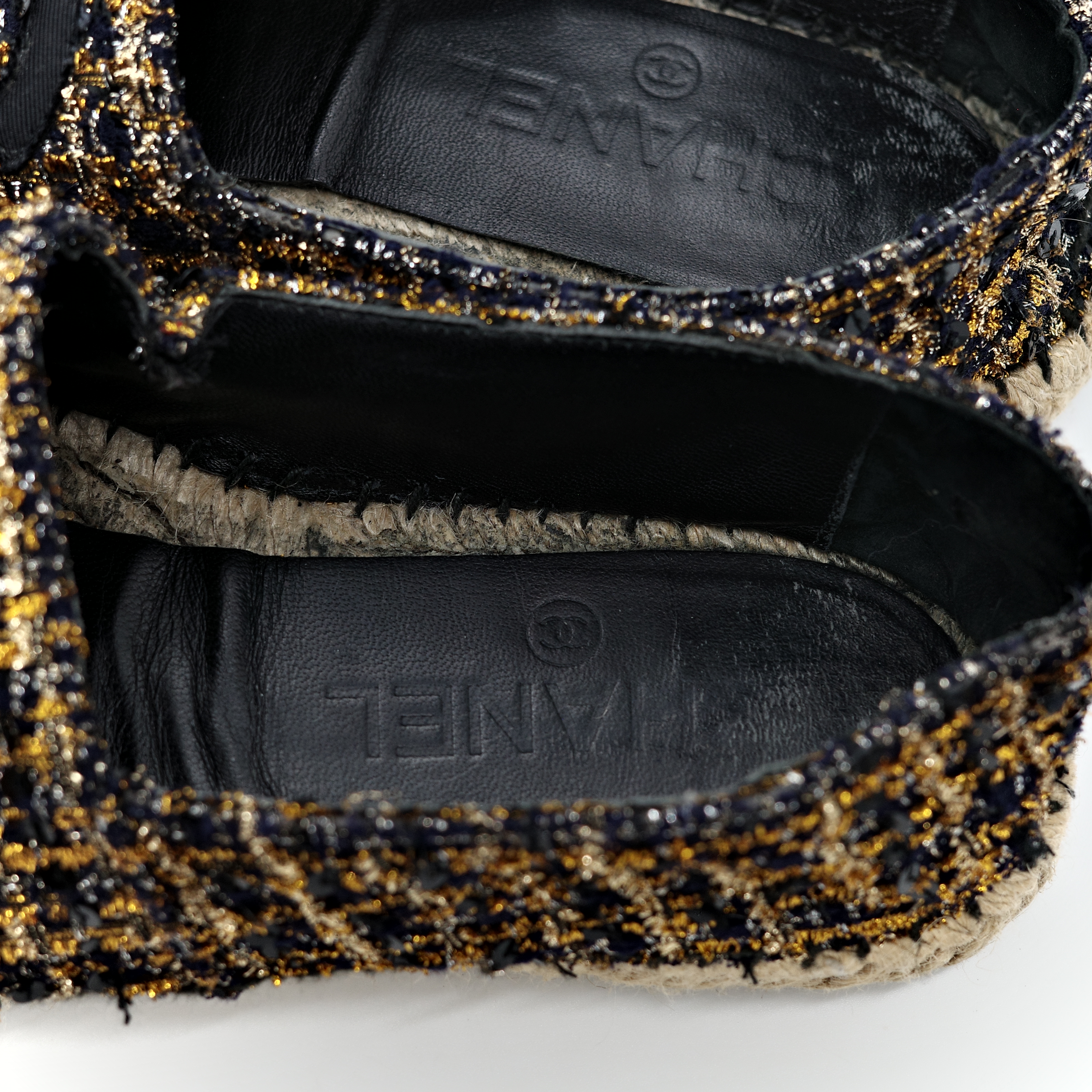 chanel 編織鉛筆鞋-8