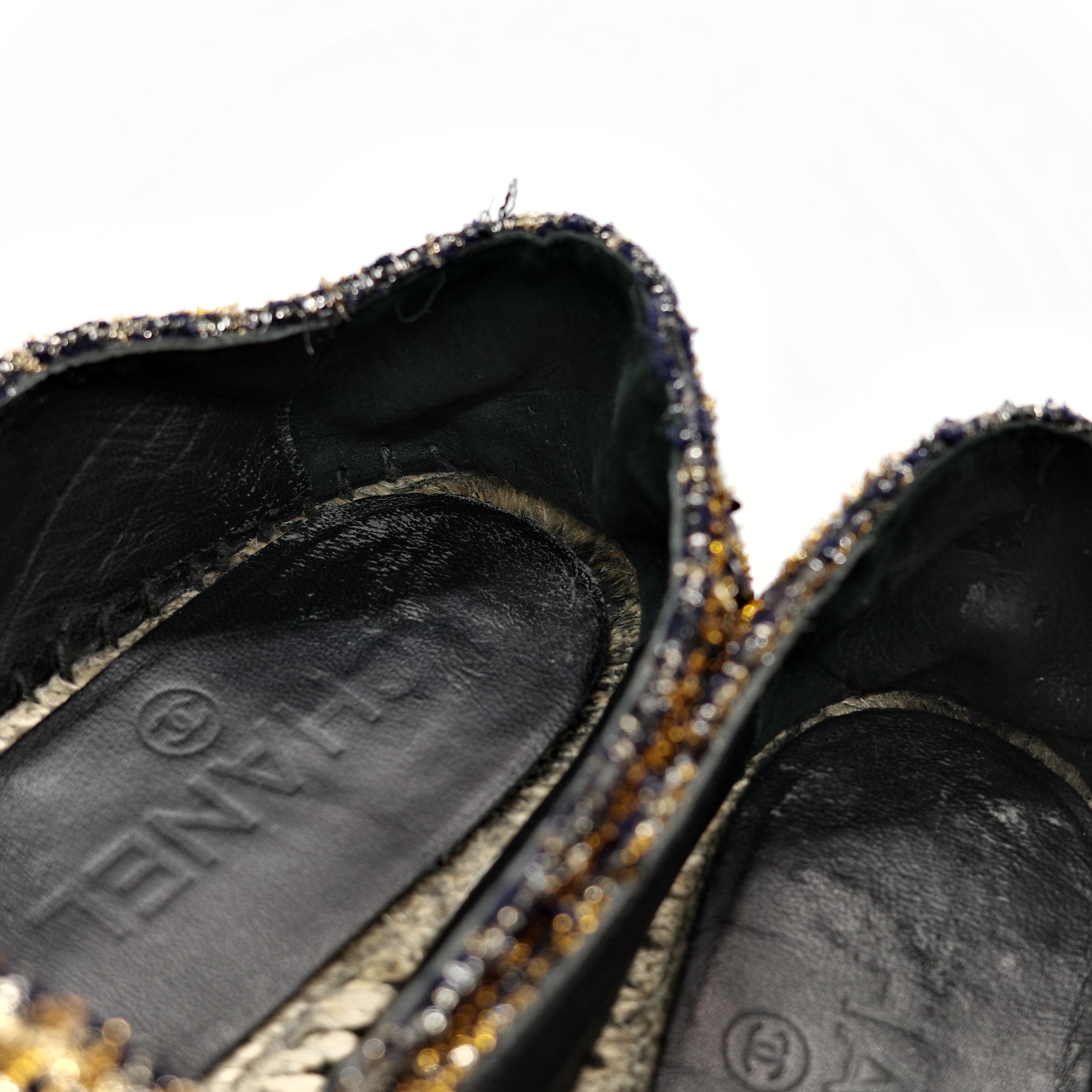 chanel 編織鉛筆鞋-10