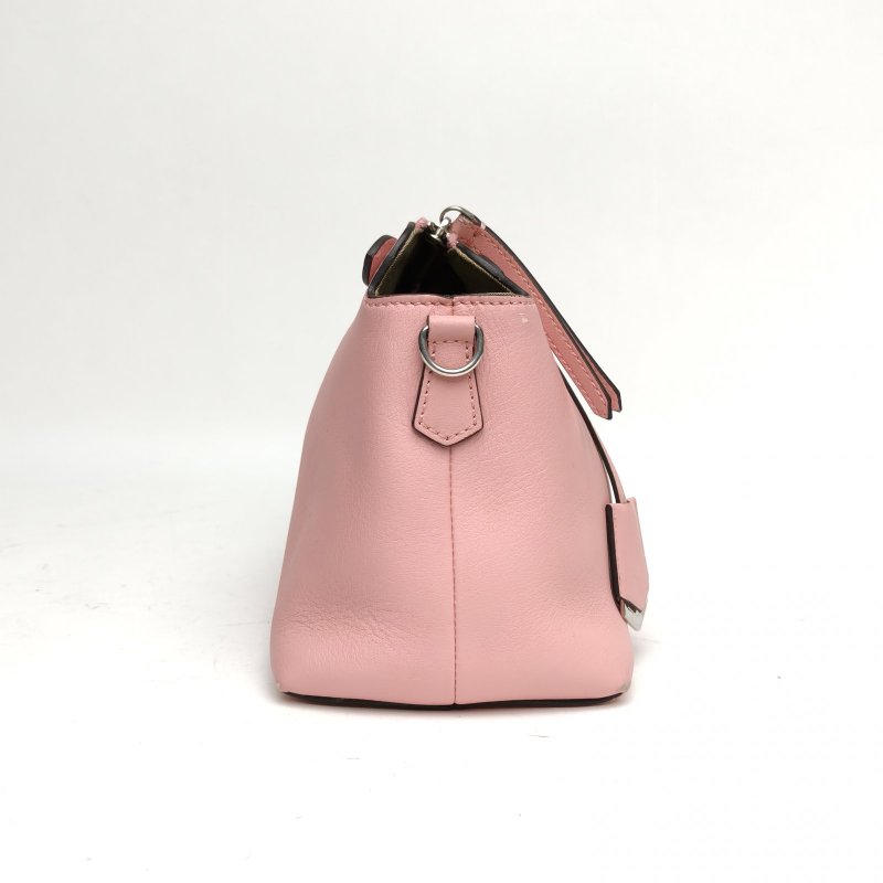 FENDI BYTHEWAY中號粉色牛皮肩背包-3