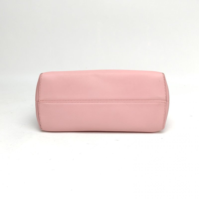 FENDI BYTHEWAY中號粉色牛皮肩背包-4