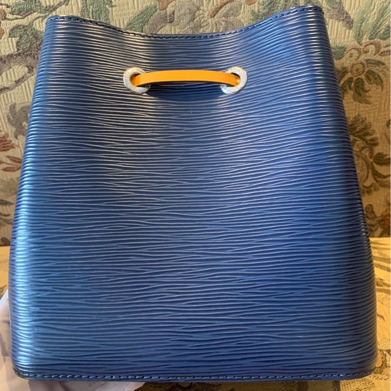 路易威登/Louis Vuitton  lv水桶芯片款，藍色水波紋20,-1