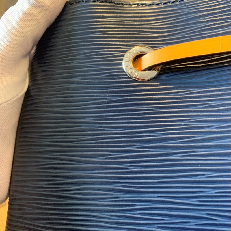 路易威登/Louis Vuitton  lv水桶芯片款，藍色水波紋20,-7