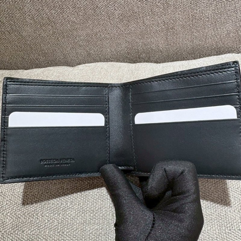 Bottega Veneta 經典編織短夾晶片款-2