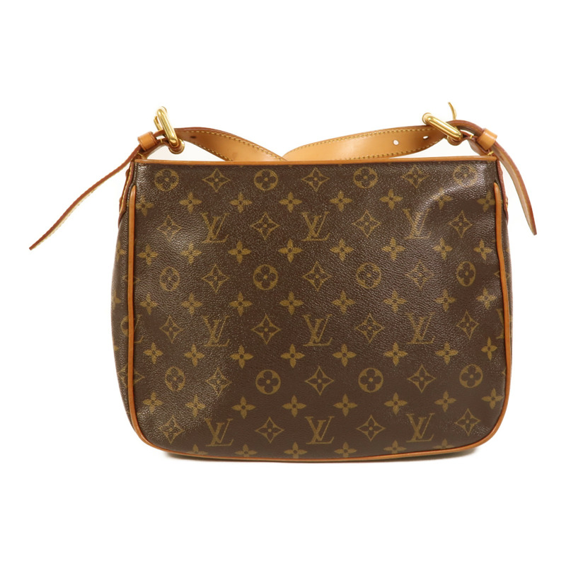 LOUIS VUITTON Monogram Hudson GM金扣肩背袋-1