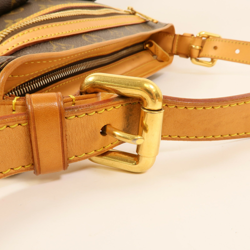 LOUIS VUITTON Monogram Hudson GM金扣肩背袋-7