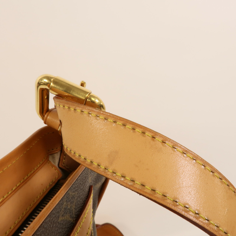 LOUIS VUITTON Monogram Hudson GM金扣肩背袋-15