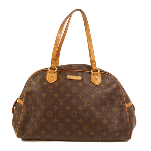 LOUIS VUITTON Monogram Montorgueil GM金扣肩背袋