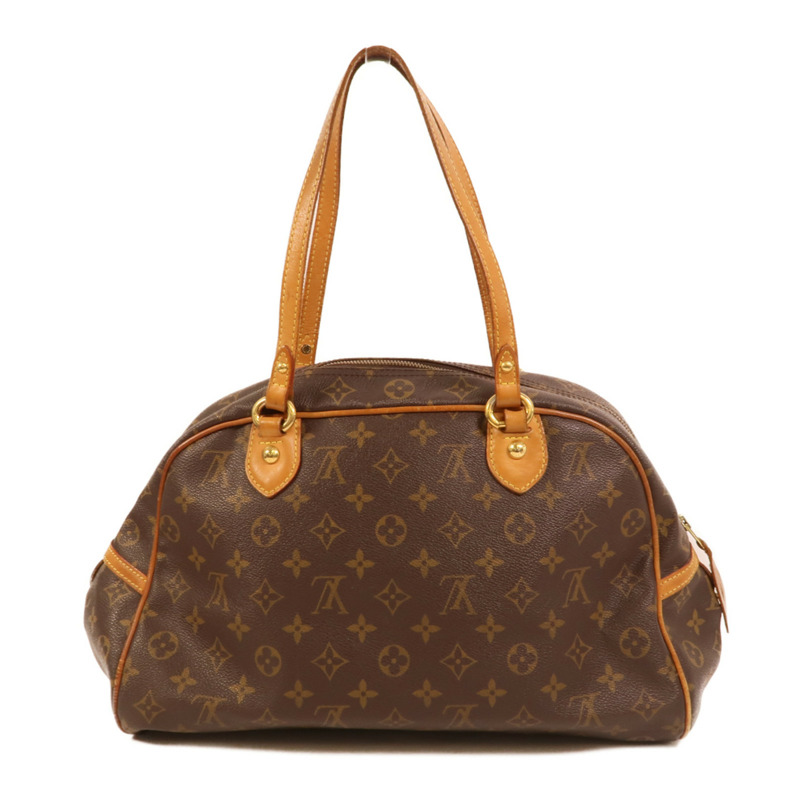 LOUIS VUITTON Monogram Montorgueil GM金扣肩背袋-1