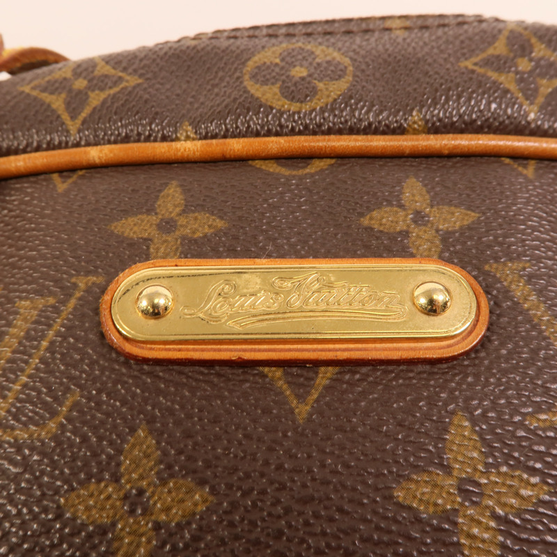 LOUIS VUITTON Monogram Montorgueil GM金扣肩背袋-6