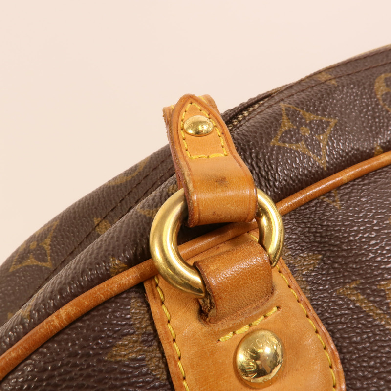 LOUIS VUITTON Monogram Montorgueil GM金扣肩背袋-7