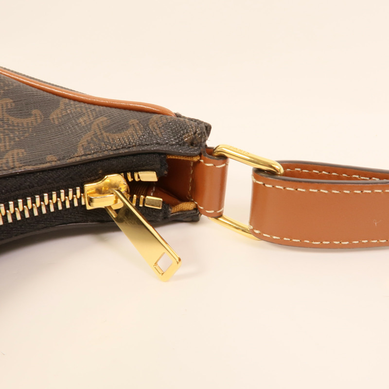 CELINE 塗層帆布Ava肩背袋-6