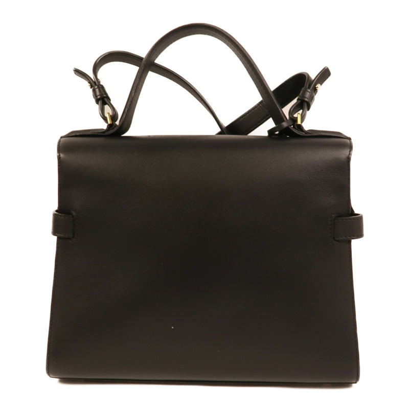 Delvaux 牛皮皮革Tempete MM手挽肩背兩用袋-1