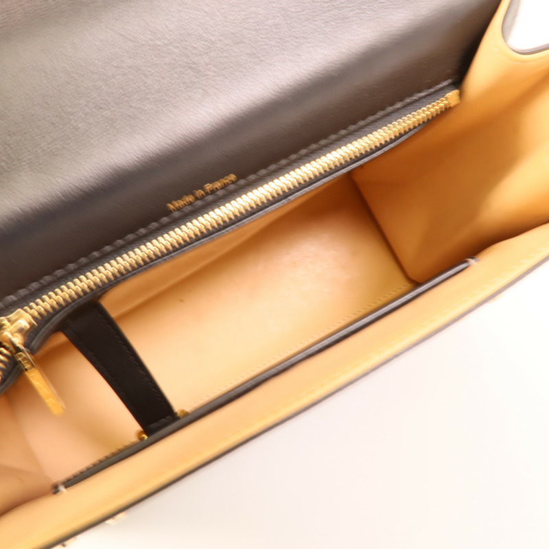 Delvaux 牛皮皮革Tempete MM手挽肩背兩用袋-4