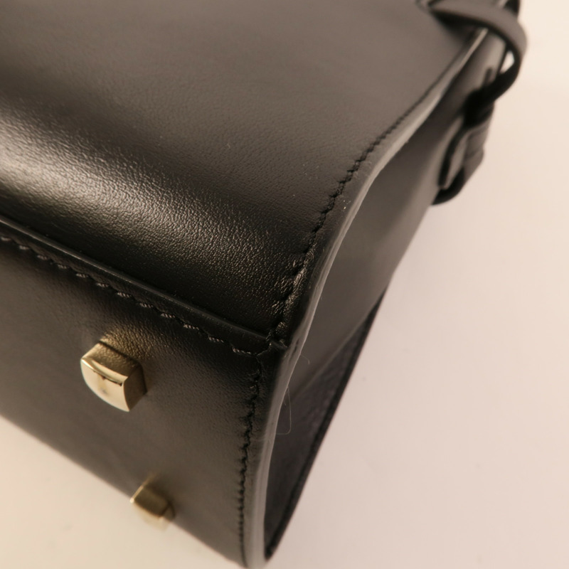 Delvaux 牛皮皮革Tempete MM手挽肩背兩用袋-10