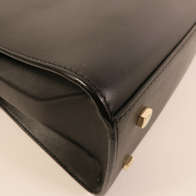 Delvaux 牛皮皮革Tempete MM手挽肩背兩用袋-12