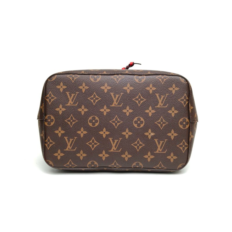 LOUIS VUITTON NÉONOÉ水桶包中號紅色內裏老花PVC金扣肩背包-4