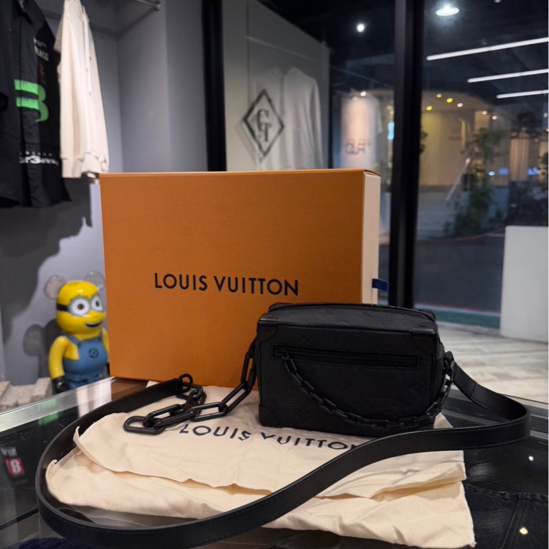 近新品🌟Louis Vuitton LV Mini Soft Trunk 黑色壓紋皮革｜Classic Trend CT精品｜台北東區實體-3