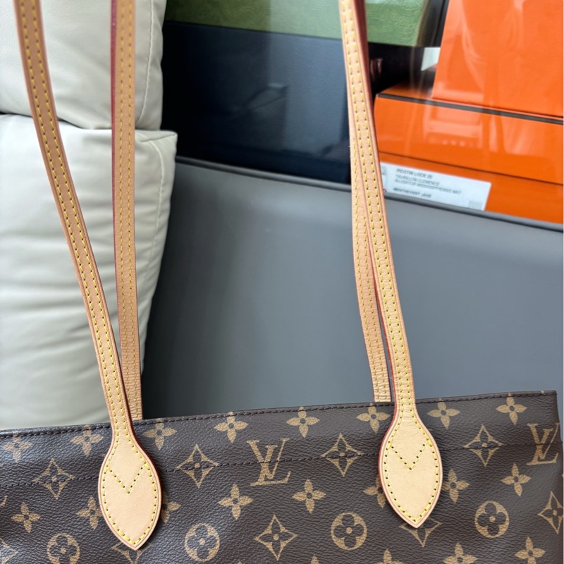 【近新閒置品】Louis Vuitton 路易威登 LV 老花Carry it子母tote單肩包 20年編碼-1