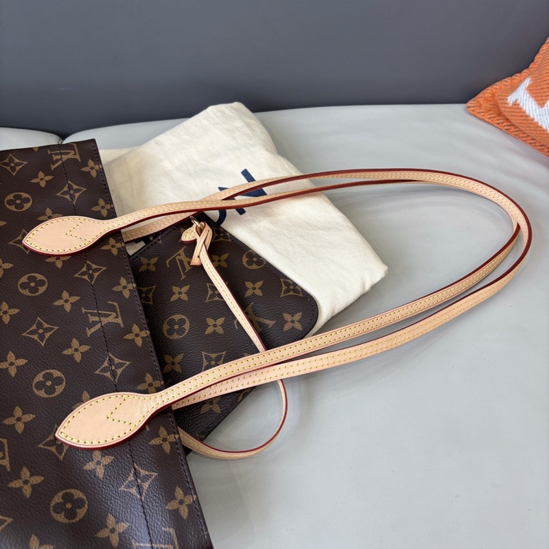 【近新閒置品】Louis Vuitton 路易威登 LV 老花Carry it子母tote單肩包 20年編碼-4