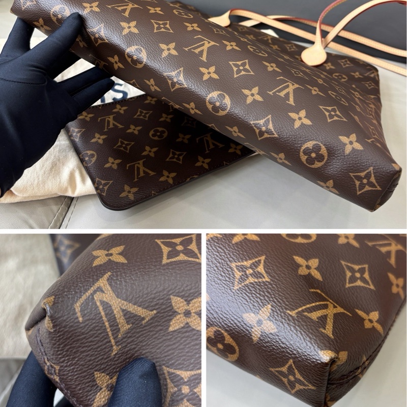 【近新閒置品】Louis Vuitton 路易威登 LV 老花Carry it子母tote單肩包 20年編碼-6