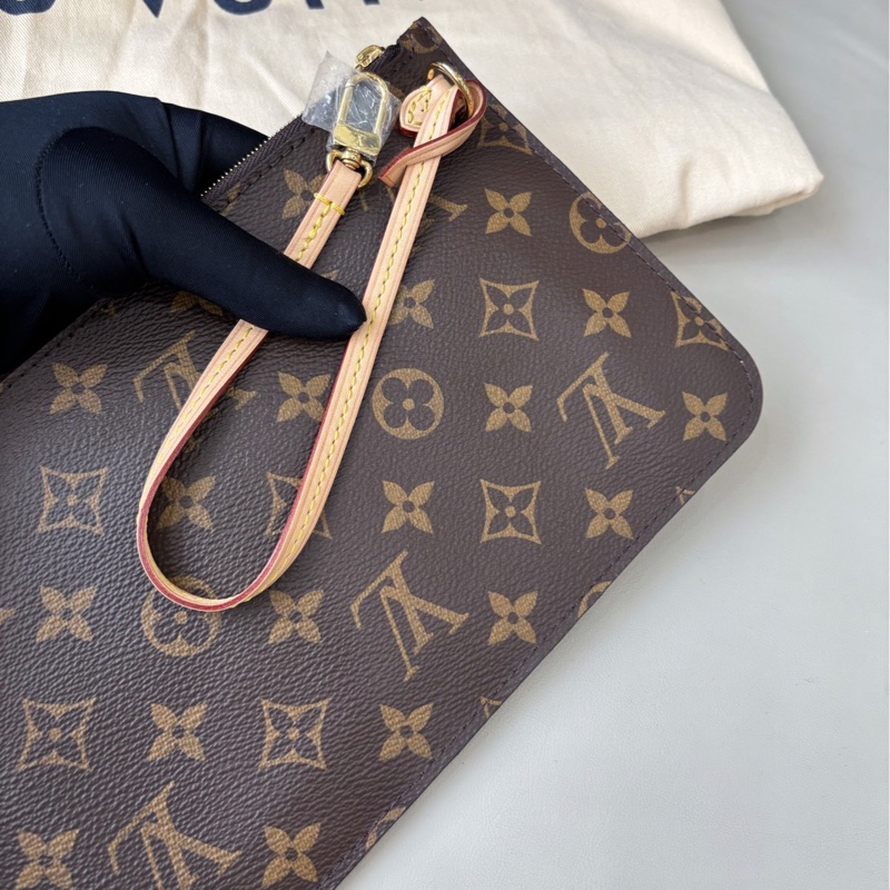 【近新閒置品】Louis Vuitton 路易威登 LV 老花Carry it子母tote單肩包 20年編碼-7