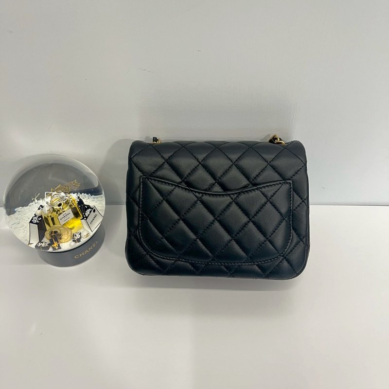 Chanel 金球方胖 硬底金片款-1