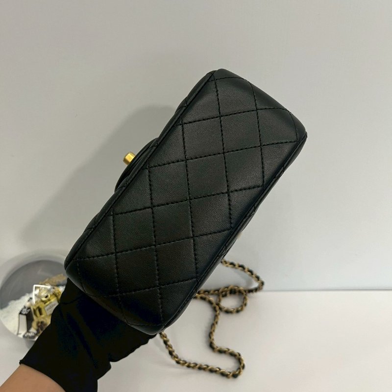 Chanel 金球方胖 硬底金片款-2