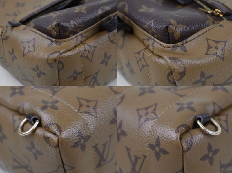 「JL精品代購」98新 LV 老花 拼接 小書包 ic芯片款-6