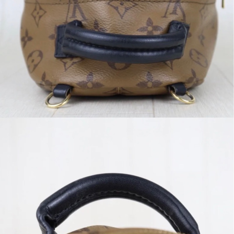 「JL精品代購」98新 LV 老花 拼接 小書包 ic芯片款-7