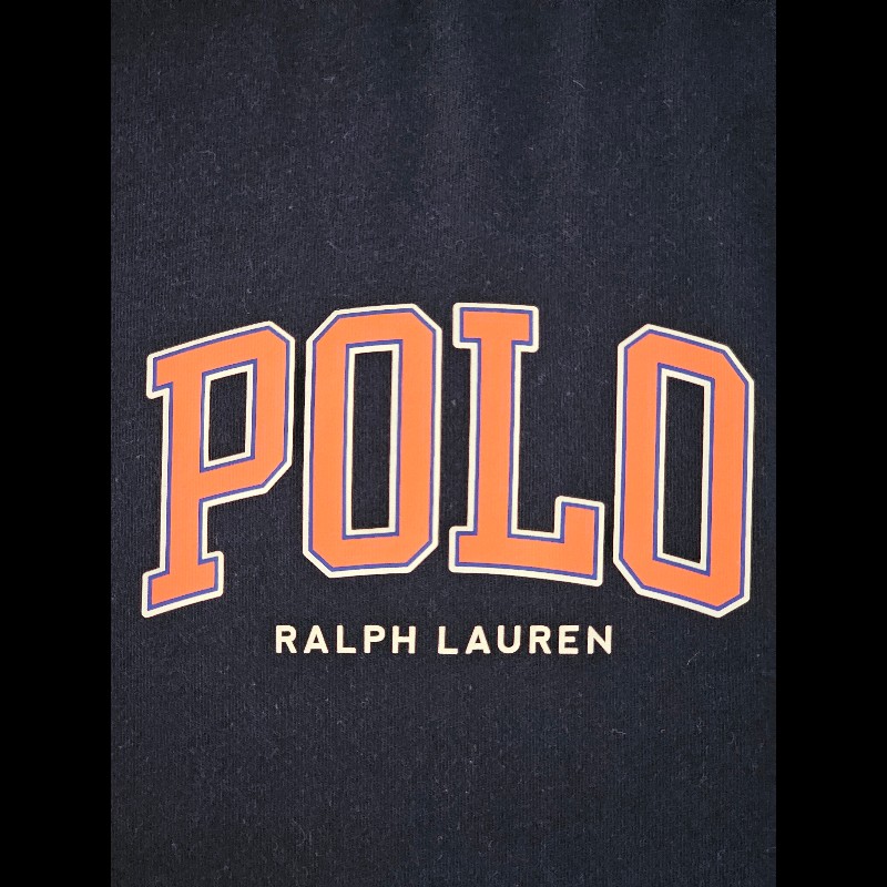 Polo Ralph Lauren 男士經典長袖圓領T恤 深藍色 XL-2
