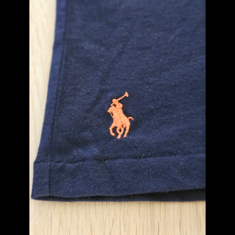 Polo Ralph Lauren 男士經典長袖圓領T恤 深藍色 XL-3