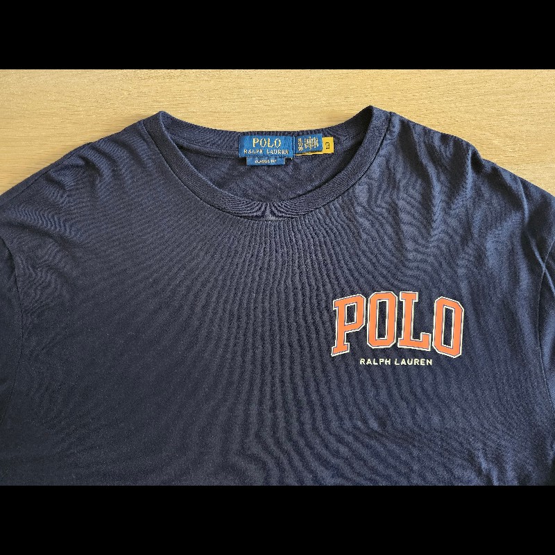Polo Ralph Lauren 男士經典長袖圓領T恤 深藍色 XL-7