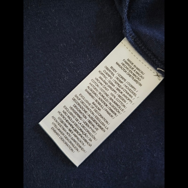 Polo Ralph Lauren 男士經典長袖圓領T恤 深藍色 XL-11