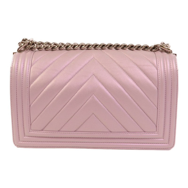 CHANEL 羊皮皮革Boy 25肩背袋-1