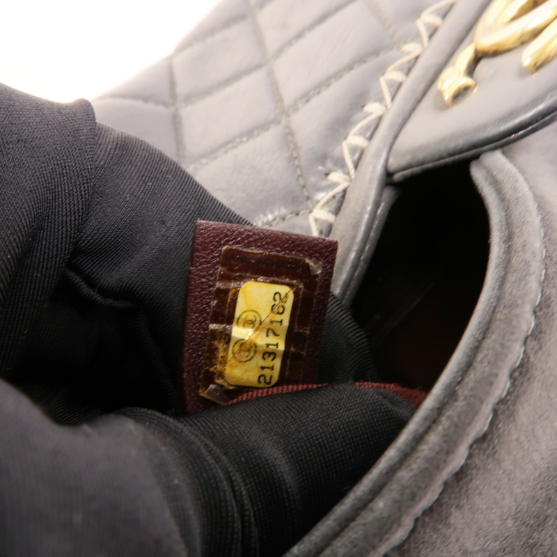 CHANEL 牛皮皮革Chain Shoulder肩背袋-9