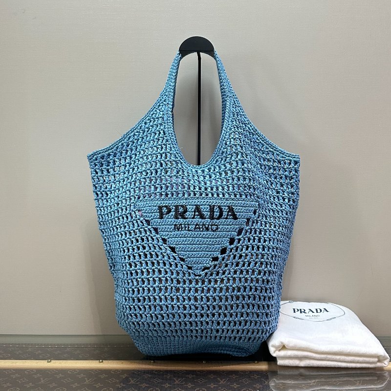PRADA 編織托特包 21*41*1.5 98新配件塵袋-1