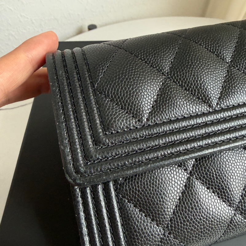 Chanel boy長夾 超級甜-2