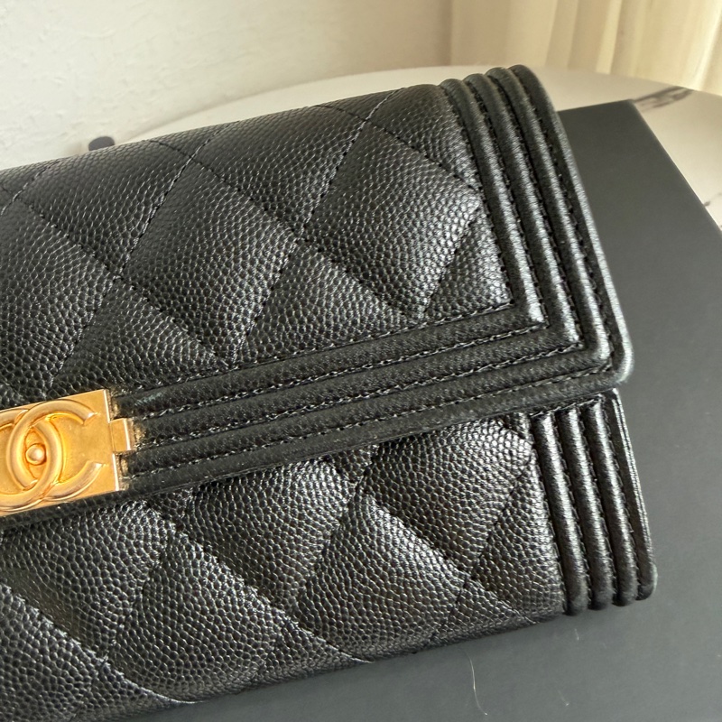 Chanel boy長夾 超級甜-3